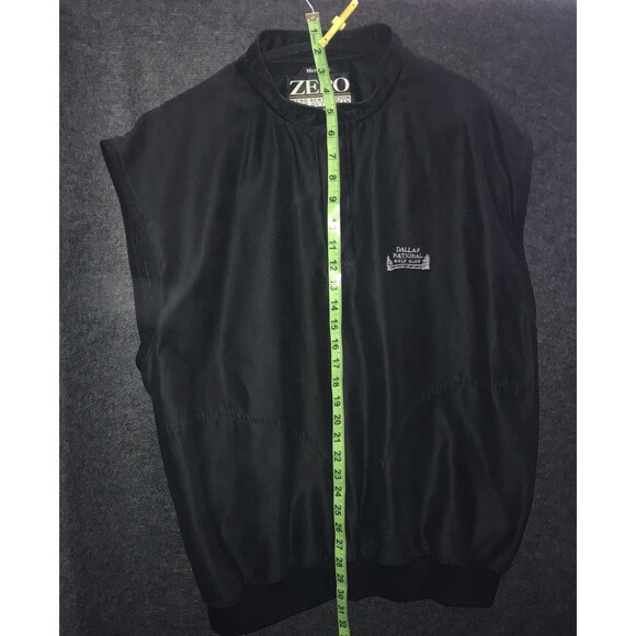 Zero Restriction Microsuede Jacket Mens Medium Golf Logo Vest Golfing Outerwear - Picture 9 of 10